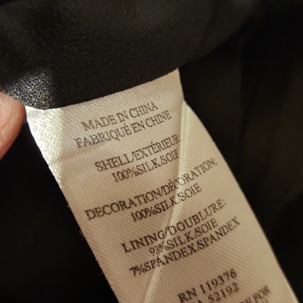 ❤️ NWOT! HELMUT LANG SILK / SATIN LAYERED SLEEVELESS TOP, LARGE - Picture 9 of 14